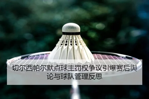 切尔西帕尔默点球主罚权争议引爆赛后舆论与球队管理反思